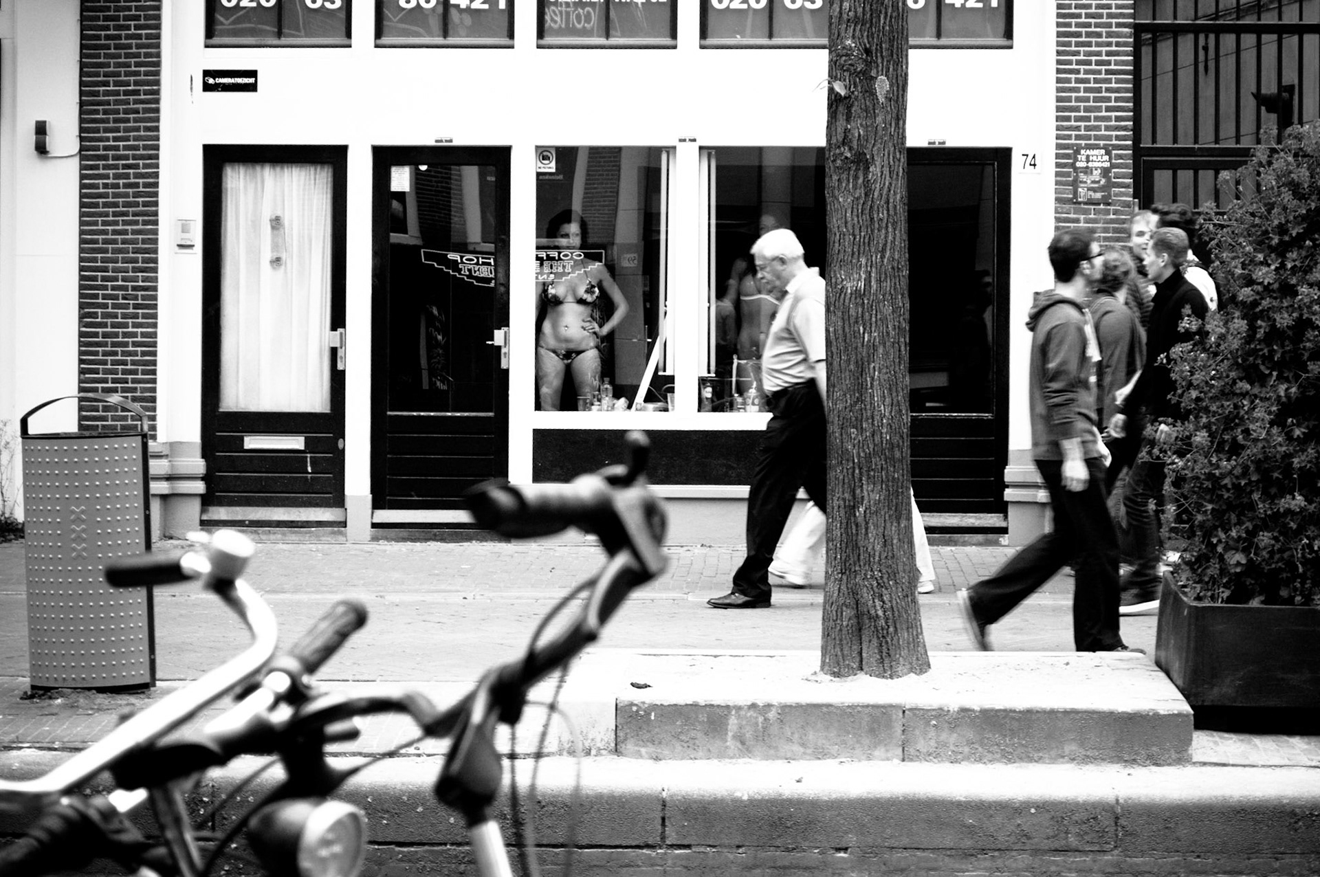 Red Light District in Amsterdam, Netherlands