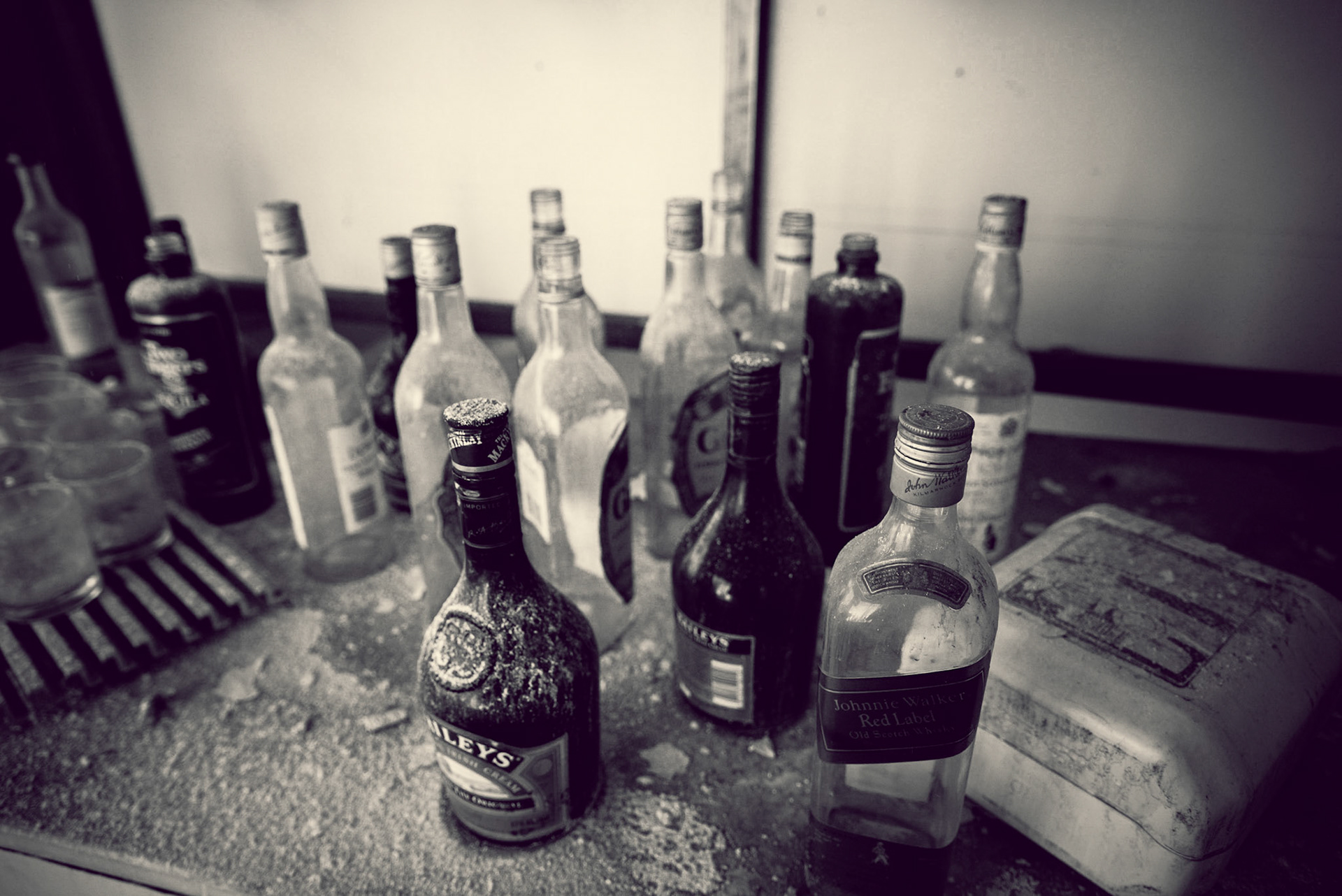 Urban exploration in an abandoned cinema in Nicosia, Cyprus