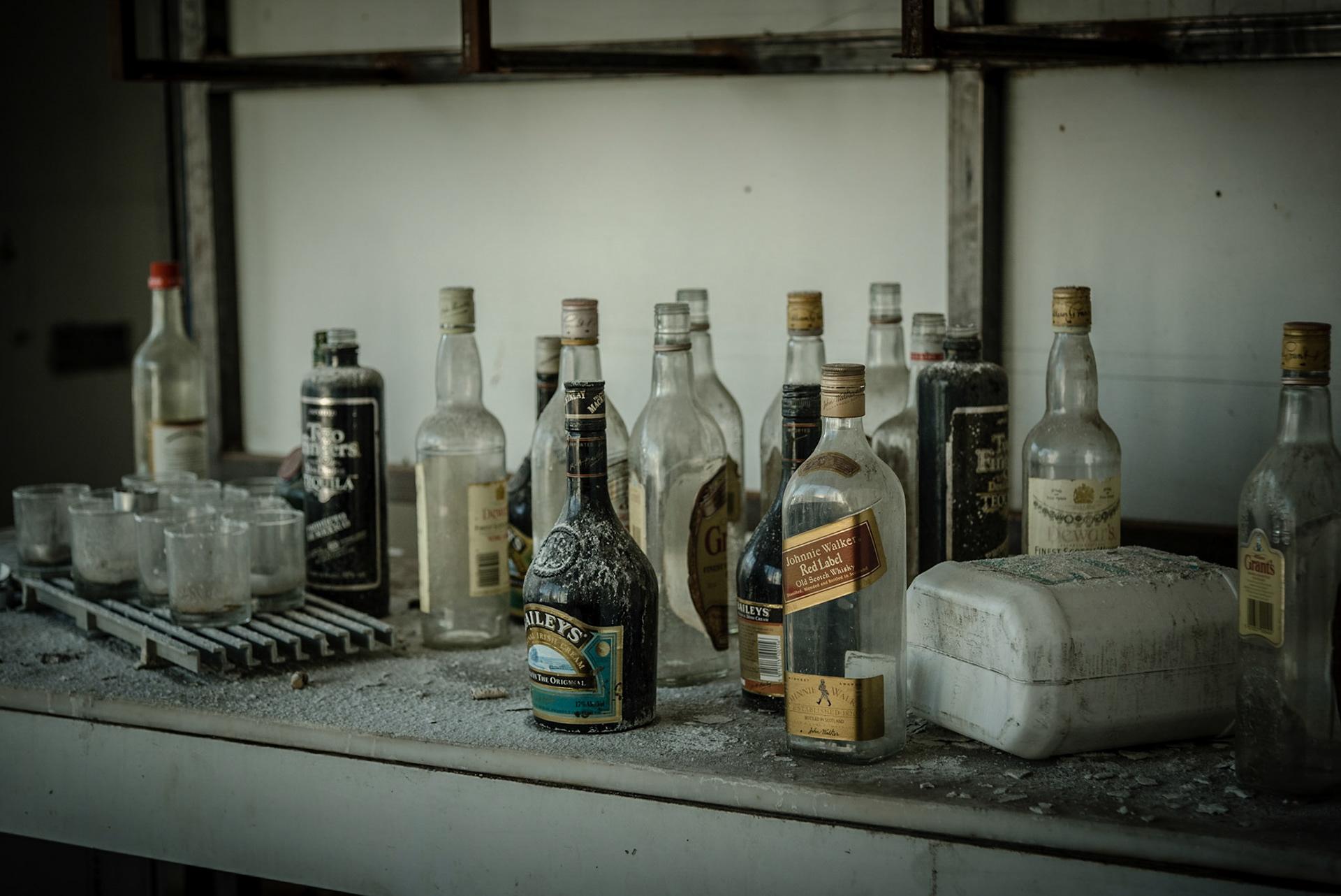 Urban exploration in an abandoned cinema in Nicosia, Cyprus