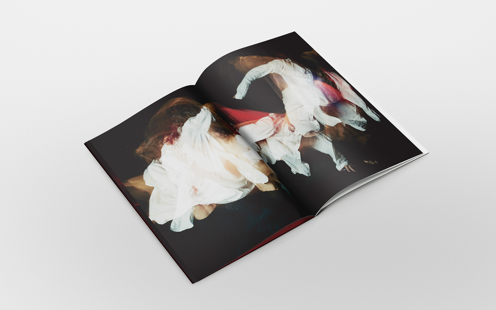 無線綴じ 冊子 zine リーフレット デザイン/42p・カラー上質再生紙 90kg/表紙 上質再生紙 135kg。写真:Chen CheKai、デザイン 菅原 鉄博 stilllife