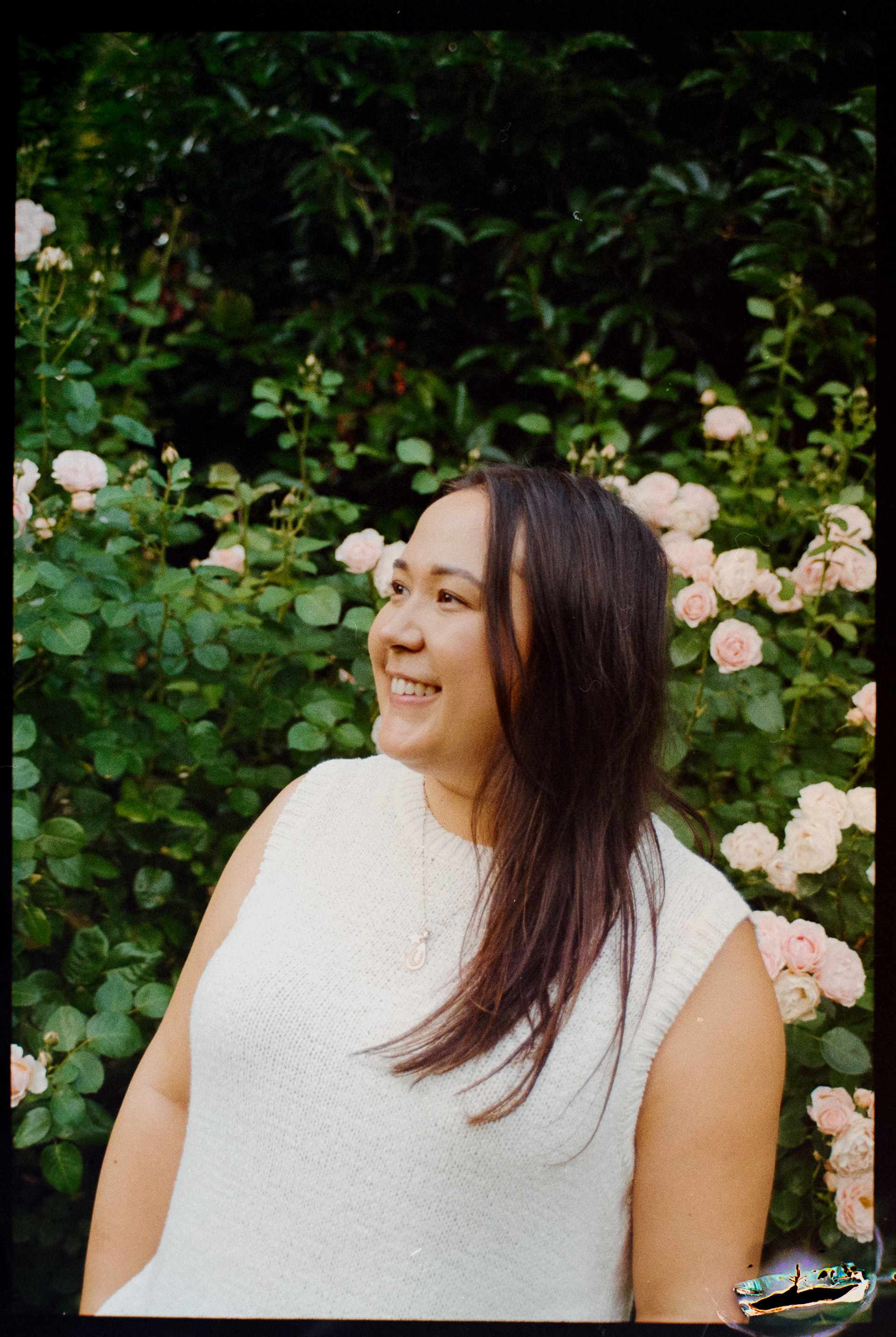 Brand portrait photography on 35mm film in vancouver