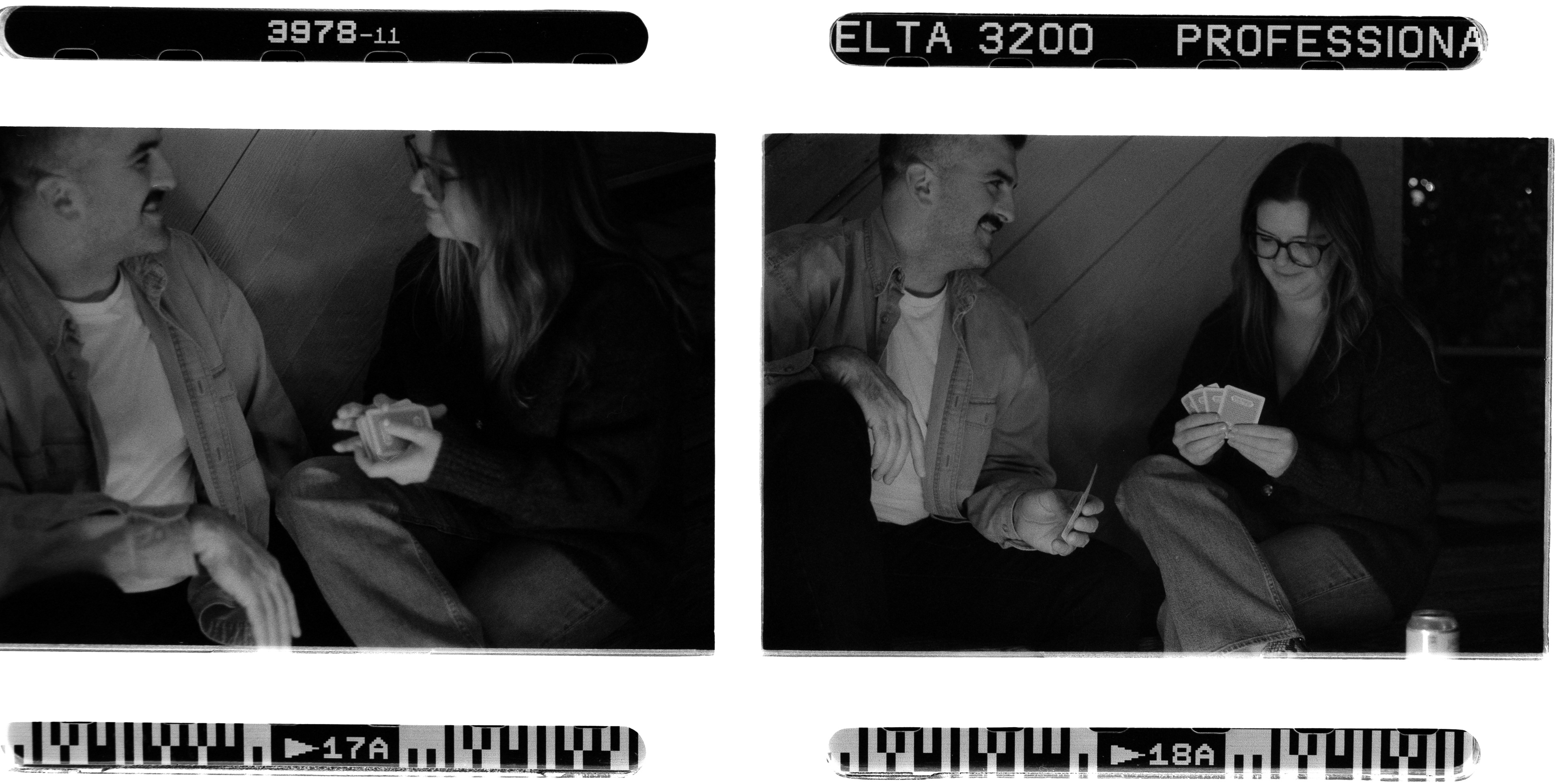Engagement session on film - Vancouver BC 