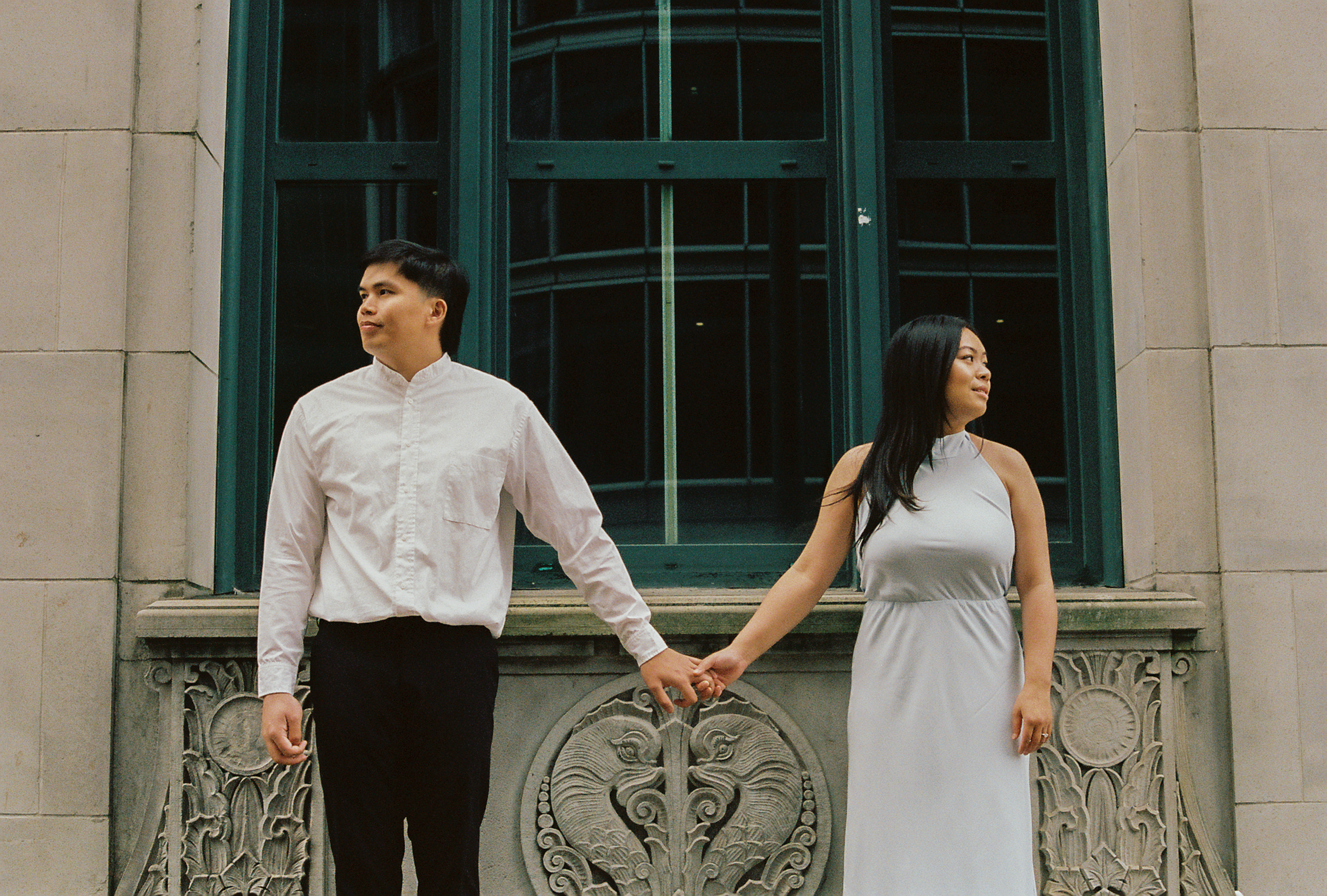 35mm film engagement photography in Vancouver BC