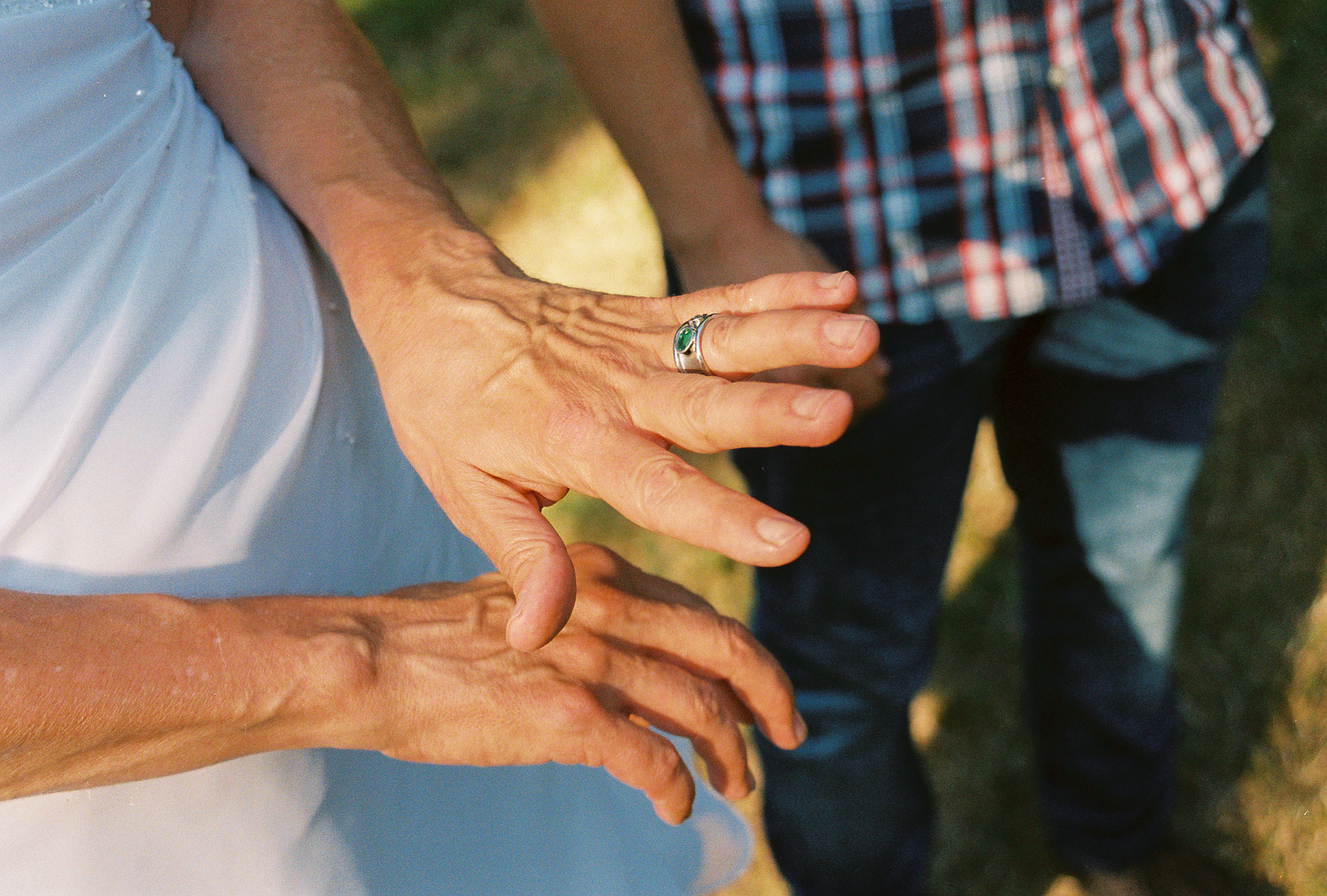 Intimate wedding celebration on film vancouver