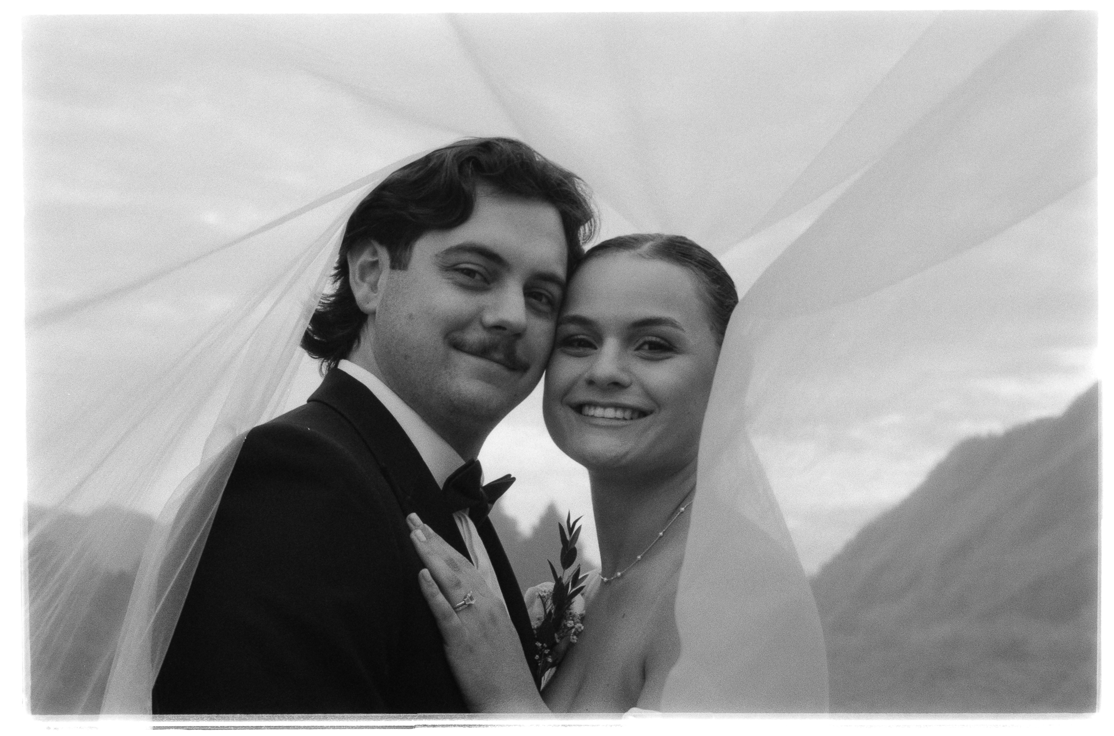 Second photographer for a Pitt Meadows wedding on 35mm film