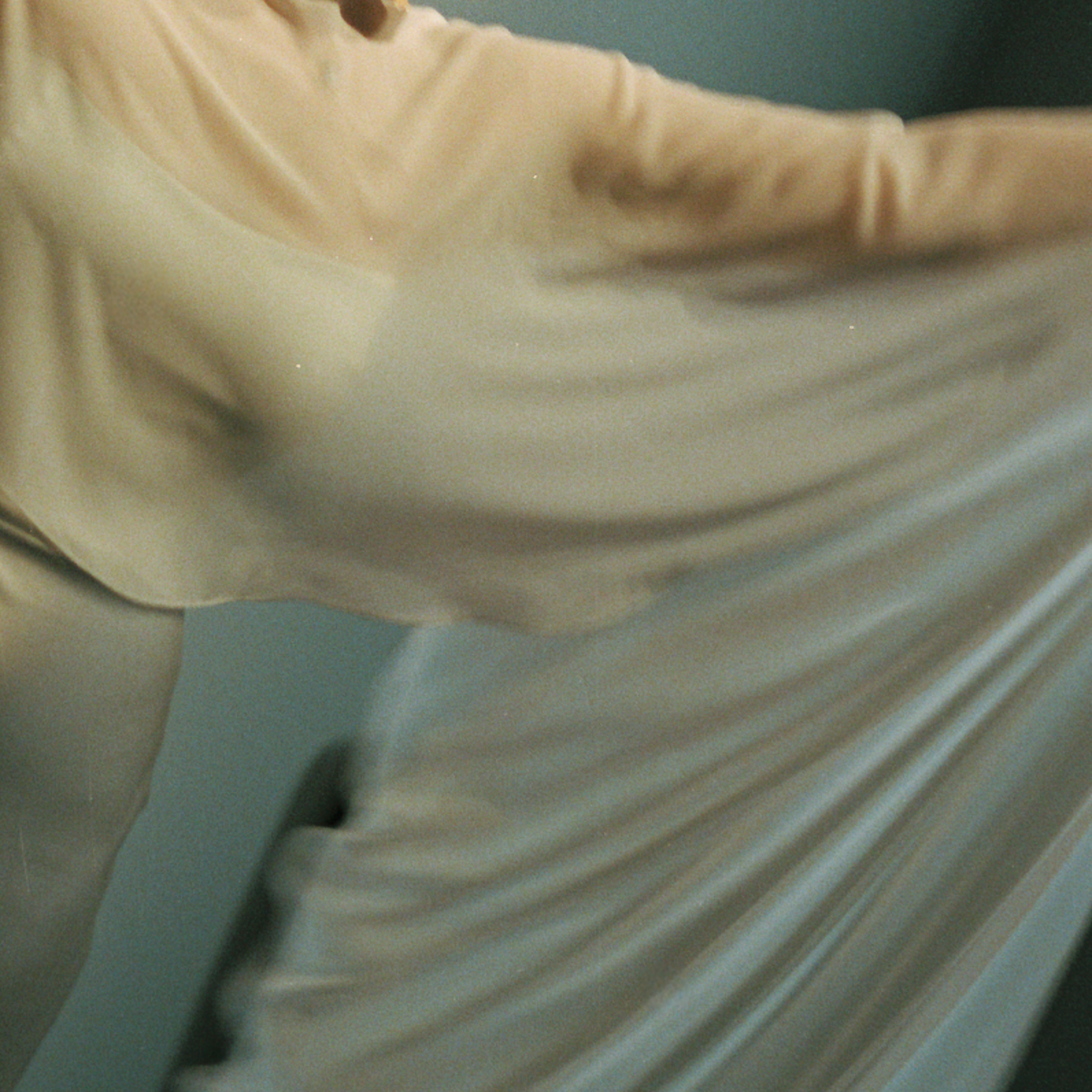 Bridal cape on film 