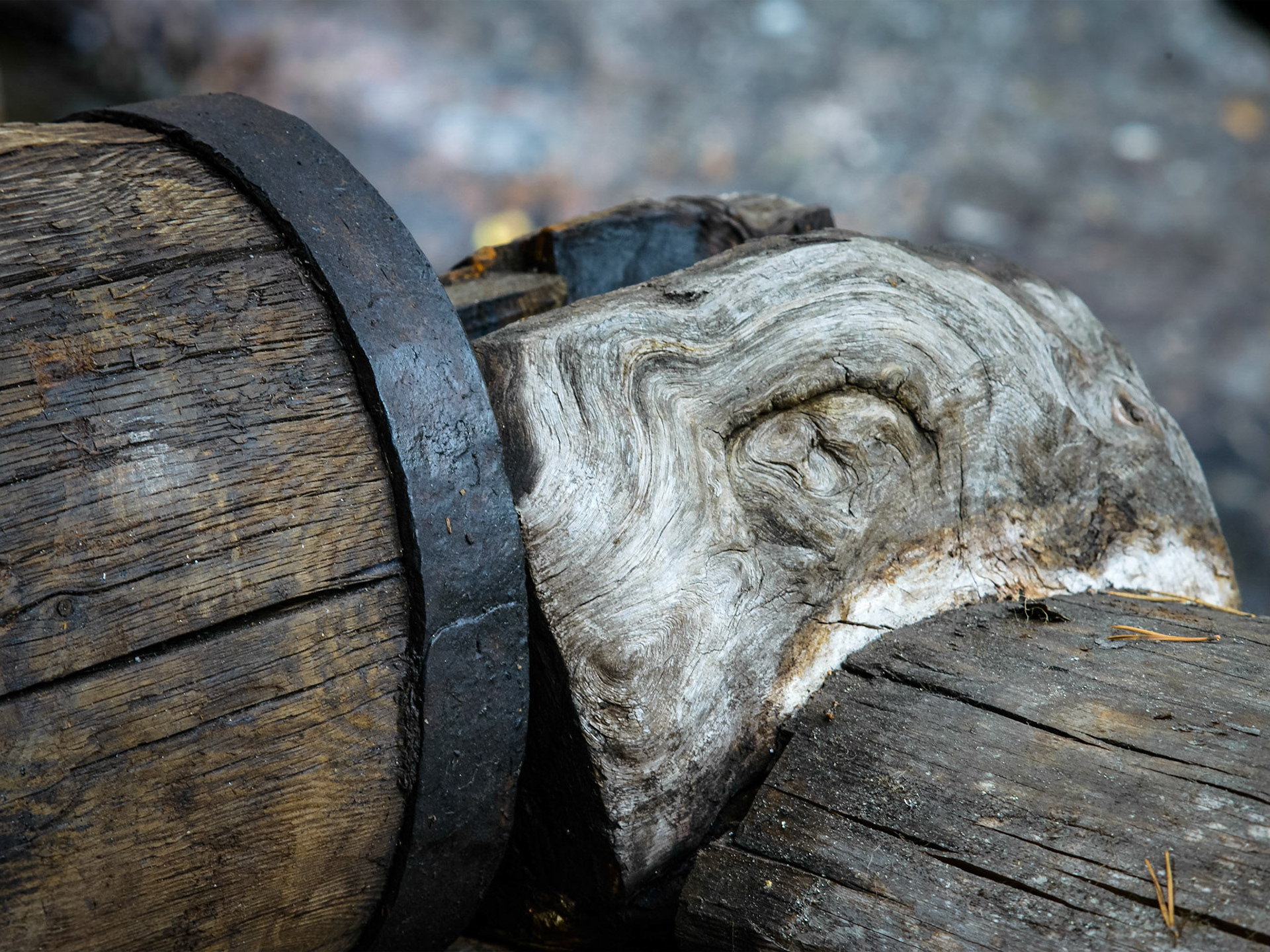 En hård träbit har varit lagerhus i mer än 100 år