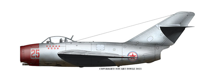 Stuart Fowle - Aircraft Profiles (MiG-15)