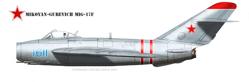 Digital Illustration of the MiG-17