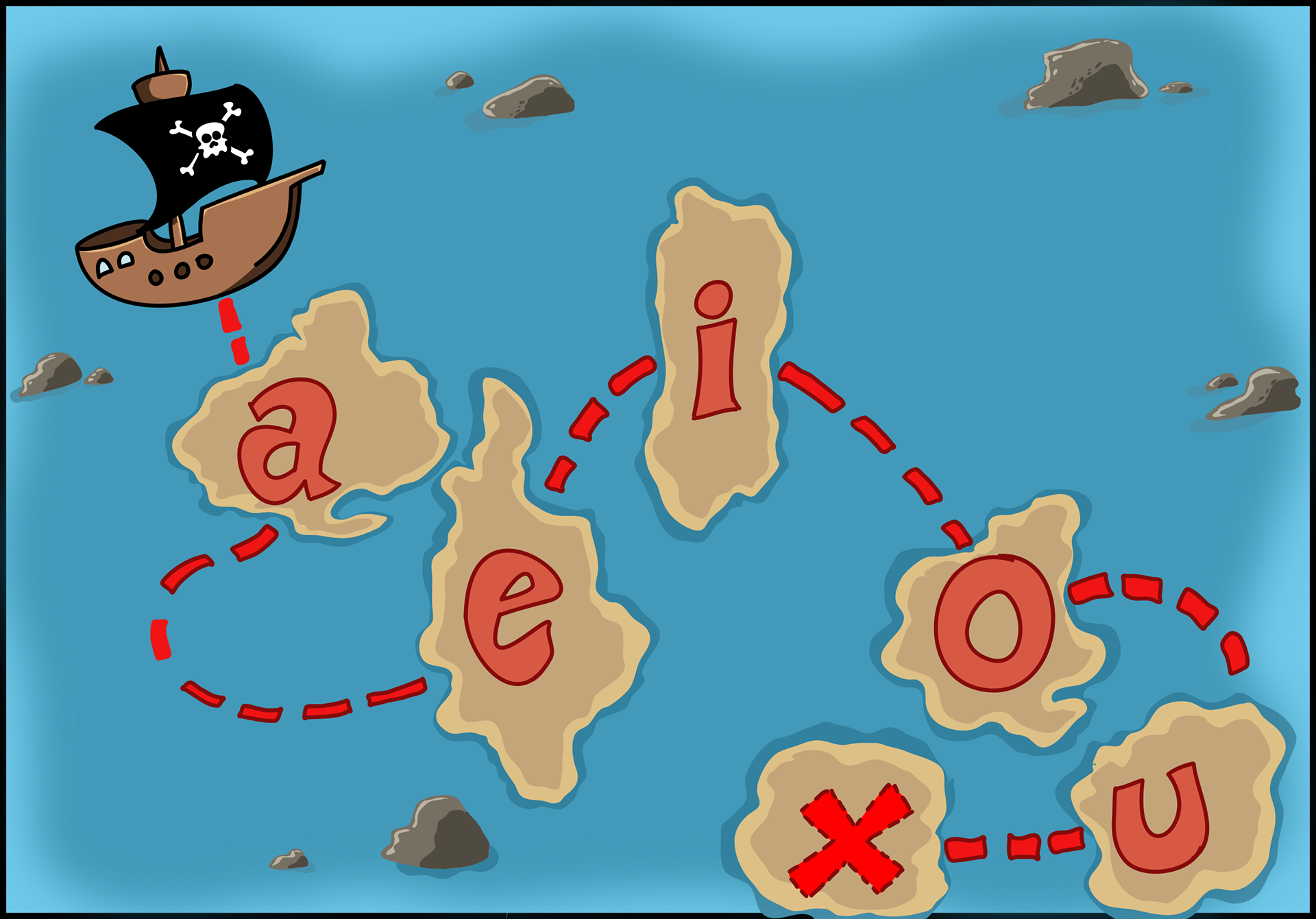 Pirate Game Map