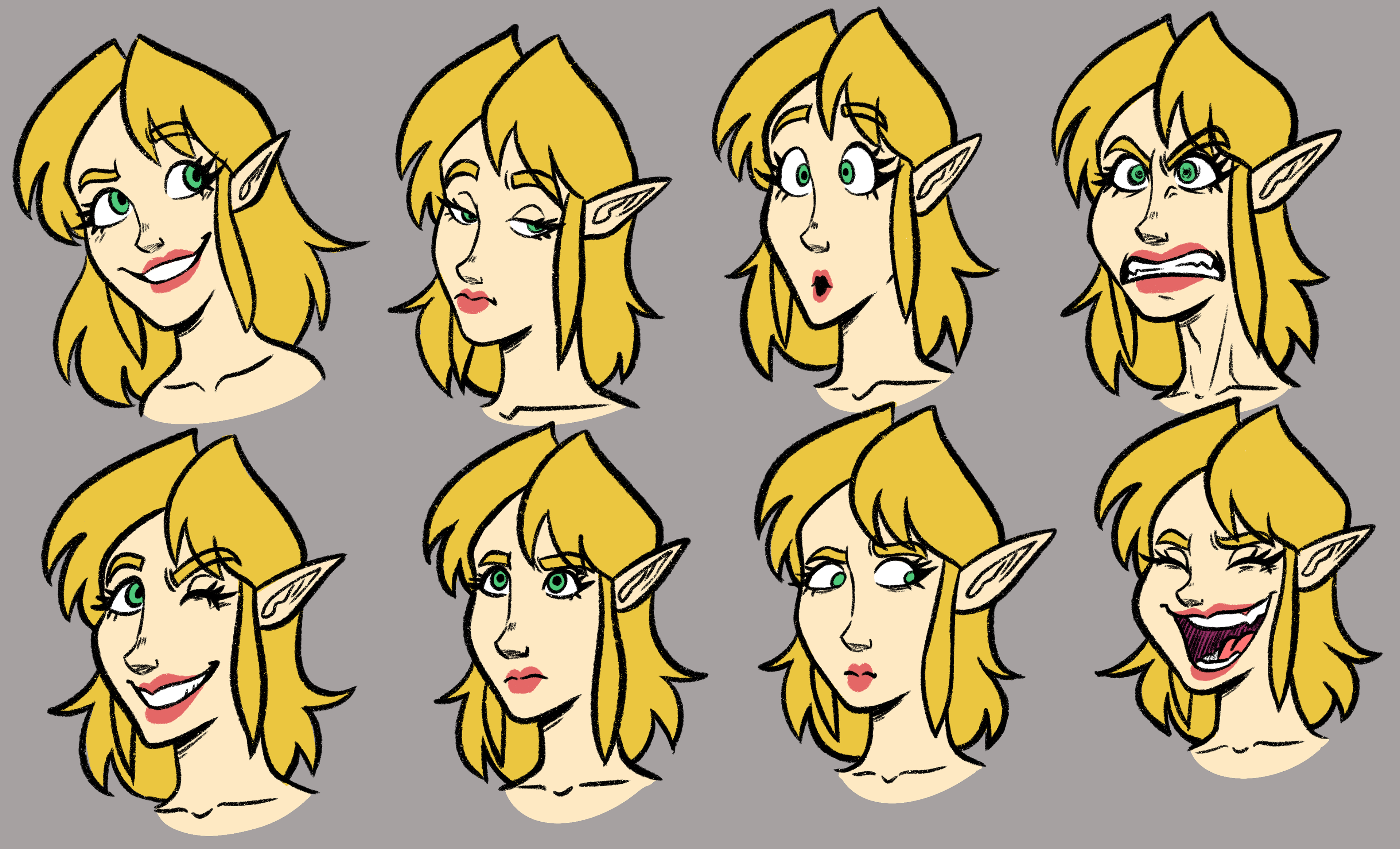 Young Sigrid Expressions