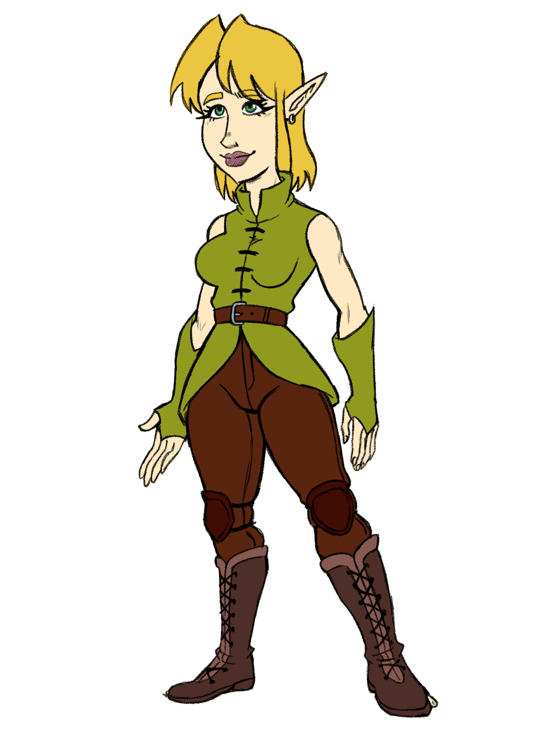 Young Sigrid Without Cape