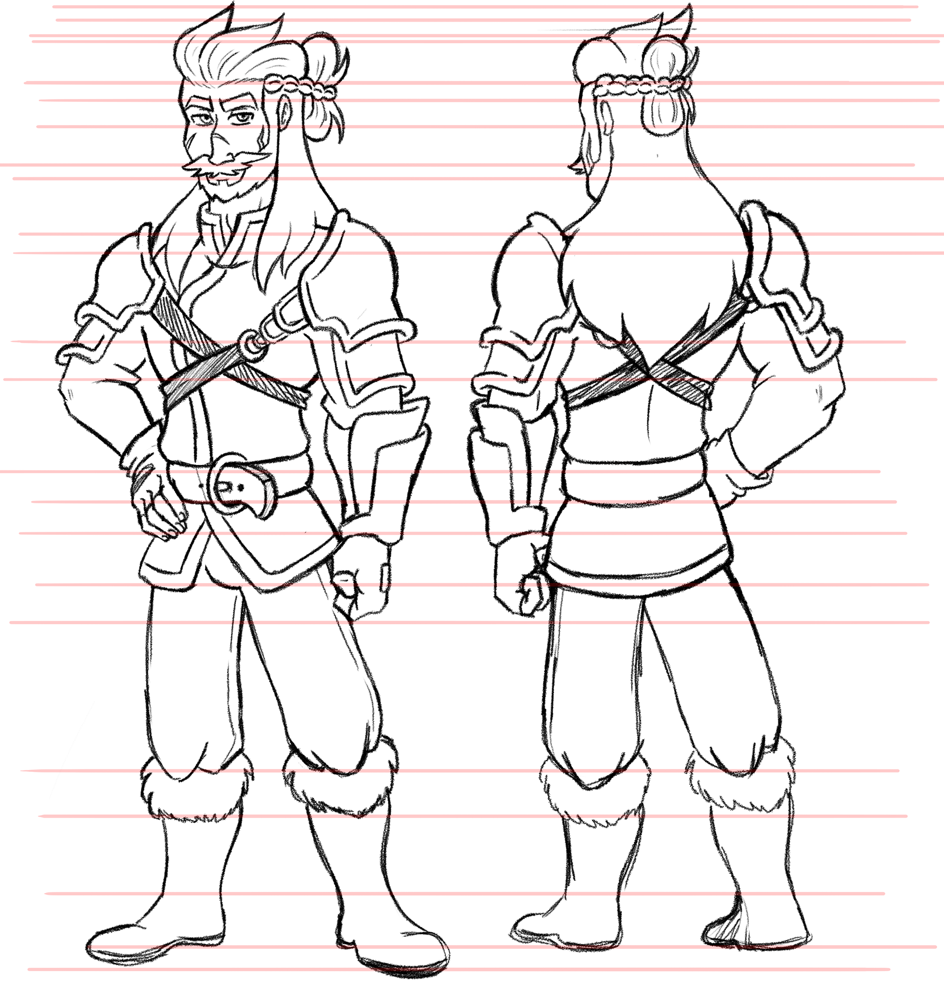 Ragnar Model Sheet