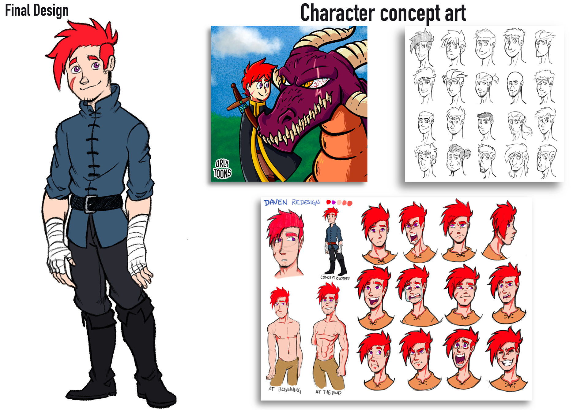 Daven Final Design and comparisons