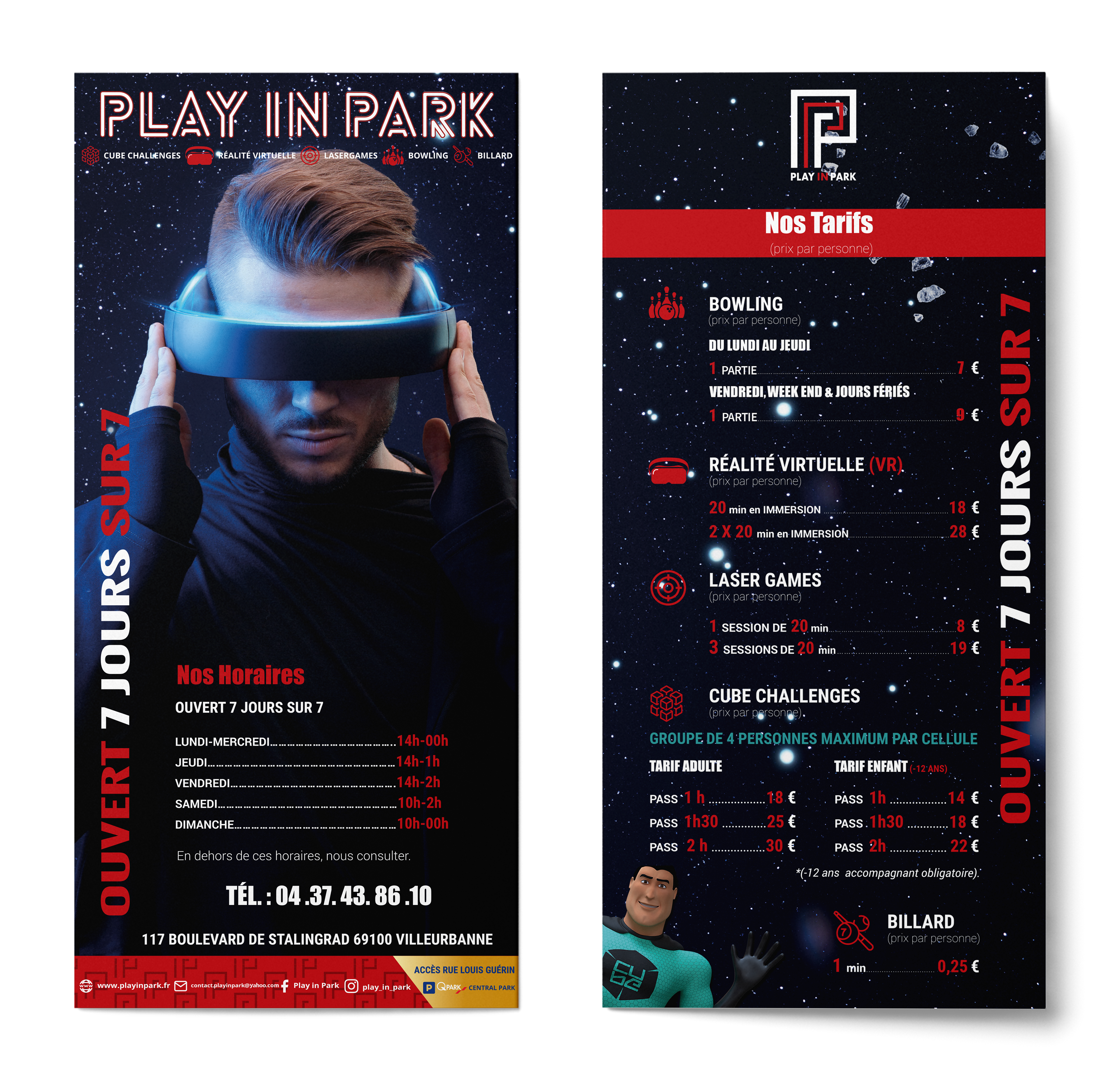 Flyers Tarifs