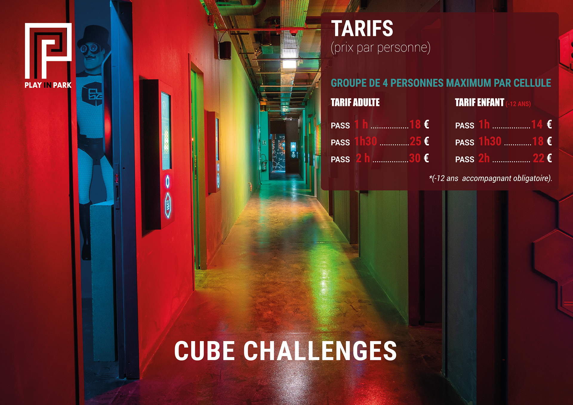 Tarifs Cube