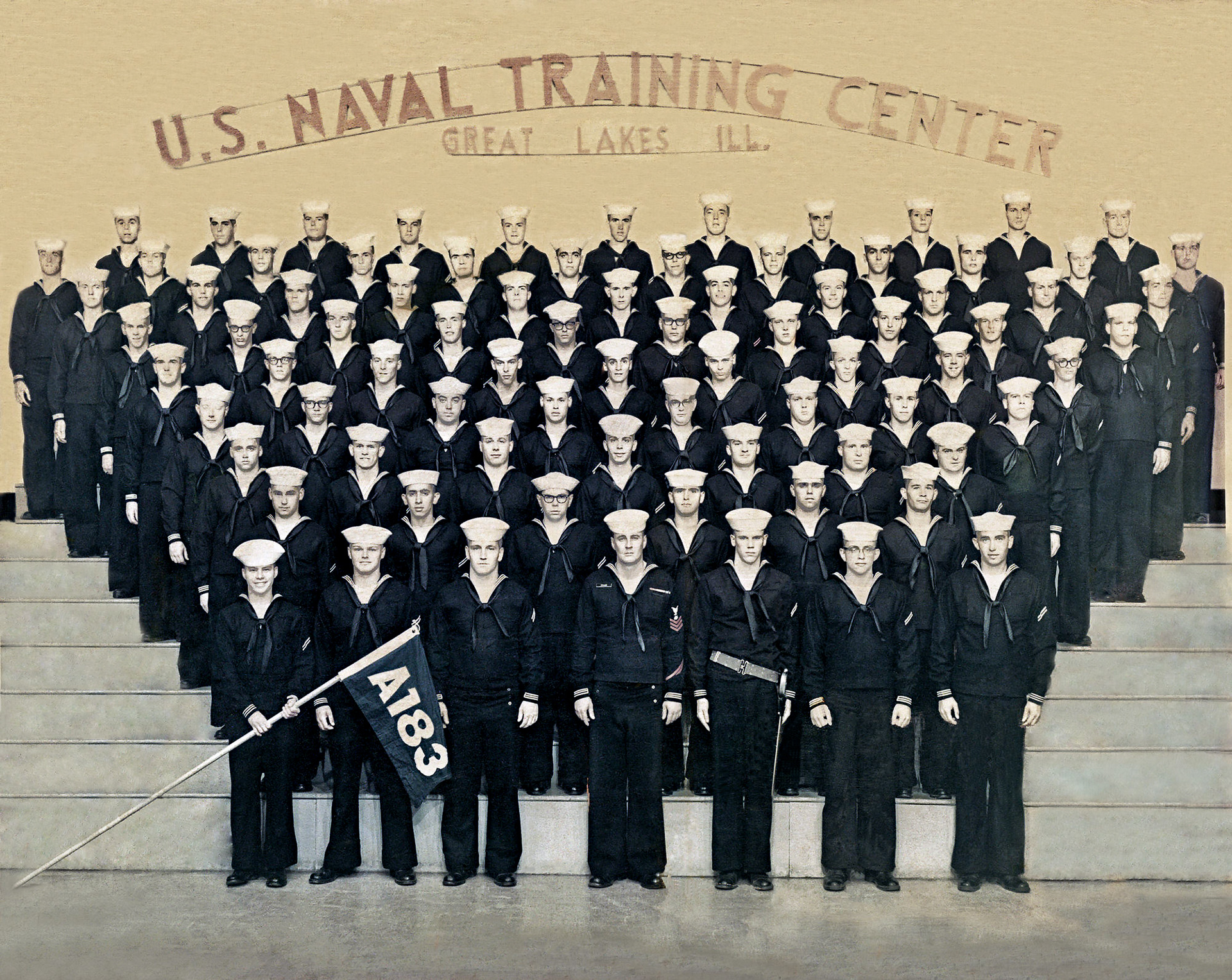 US Naval Training Center Class A183- After