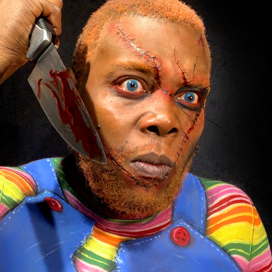 Chucky Body Paint