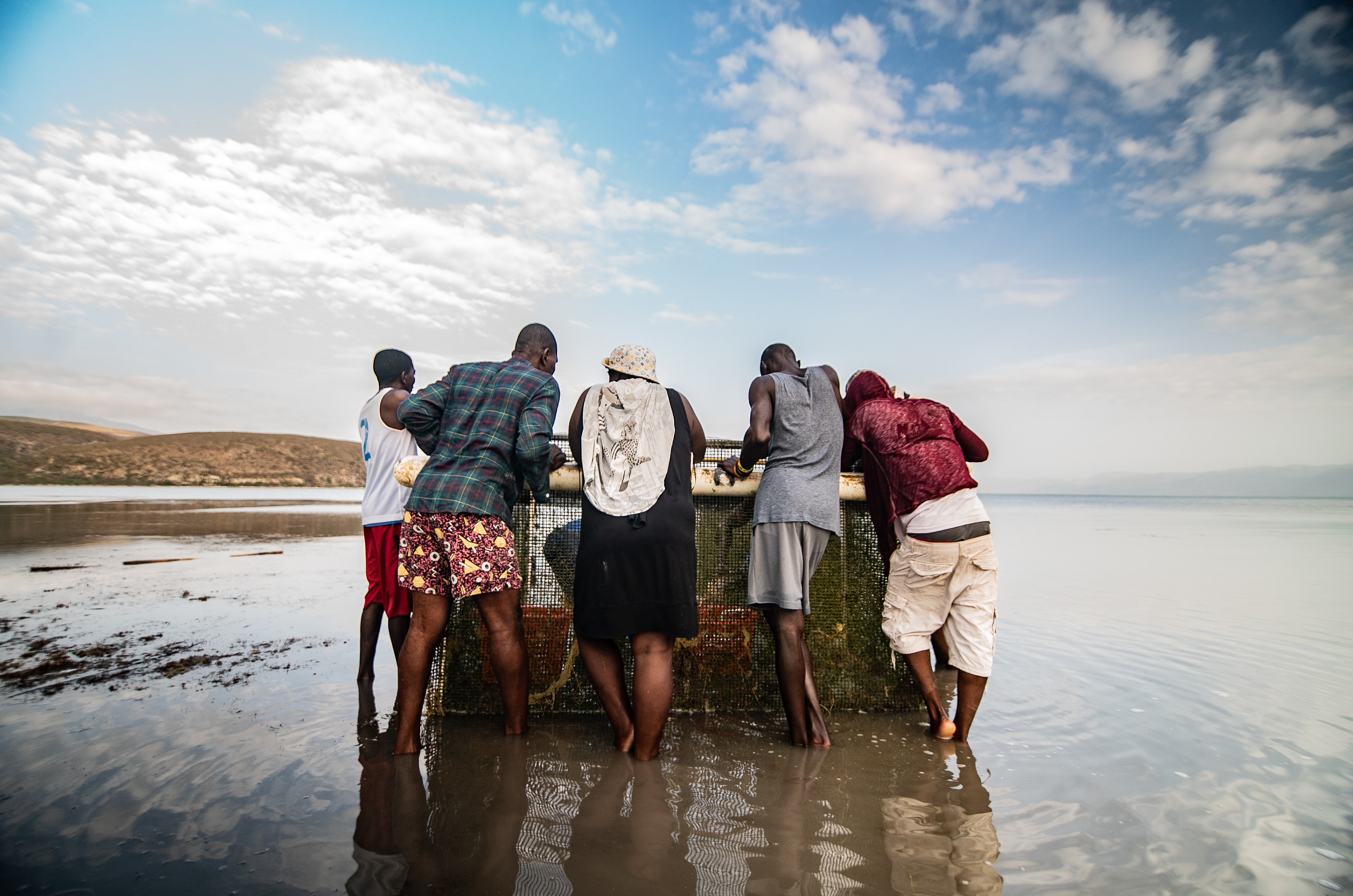 Fishermen in Haiti