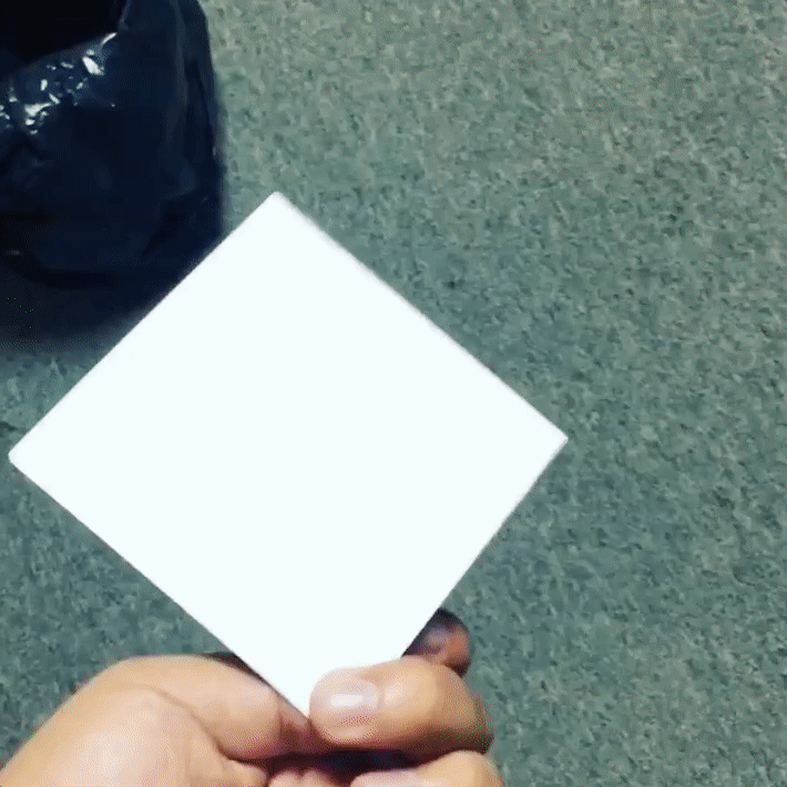 Paper light art tests