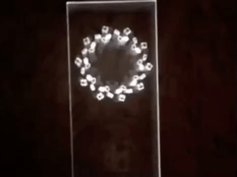 VR Fest MX award design in 4 plexiglass layers with LED lighting sequences