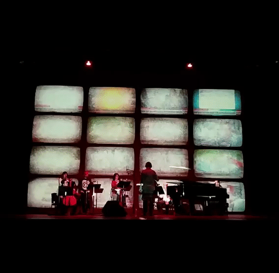 Visuals for CODEX, a chamber opera directed and composed by Felipe Pérez Santiago, written by Magda Bogin