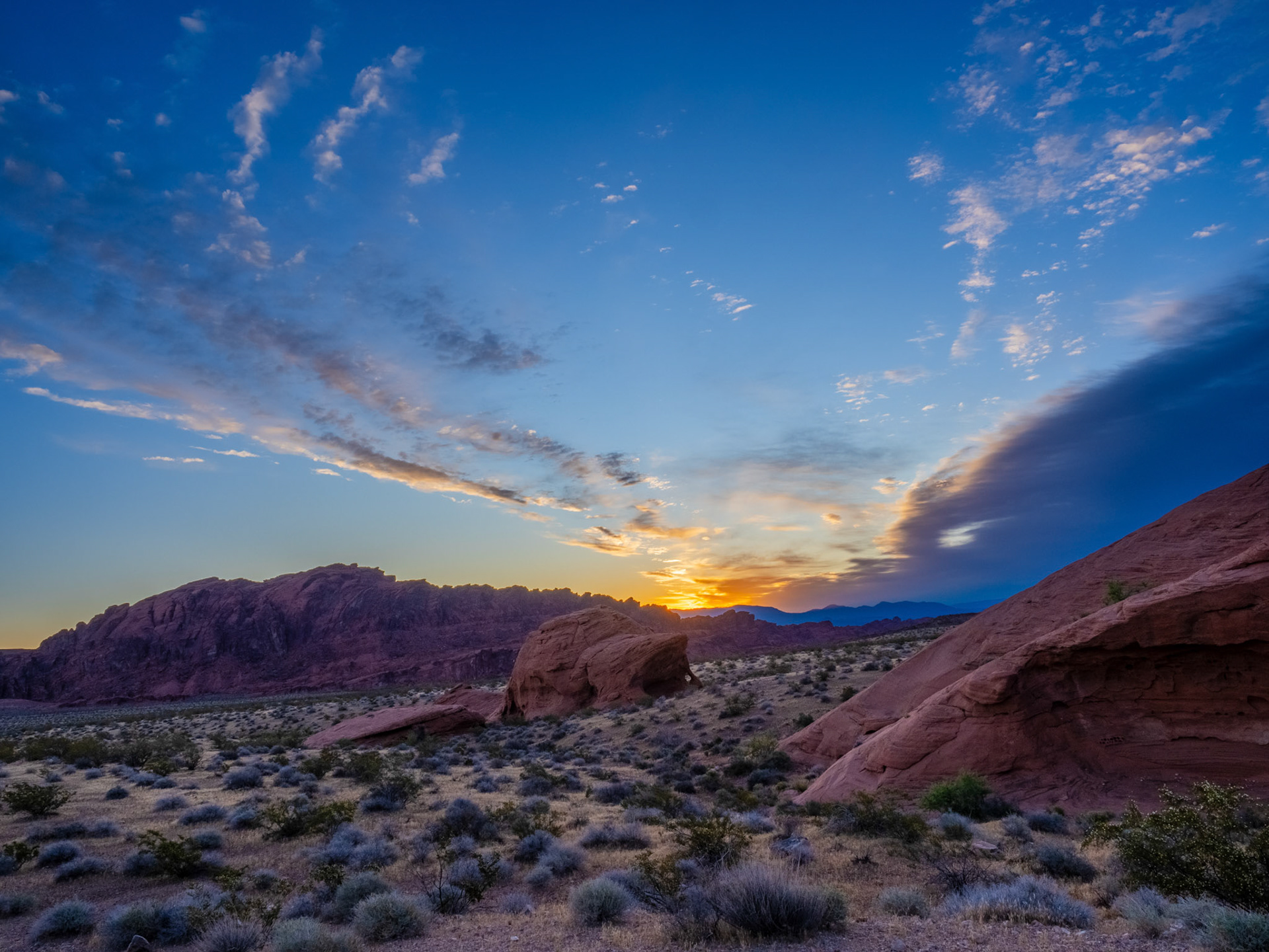 Sunrise at Atatl Campground