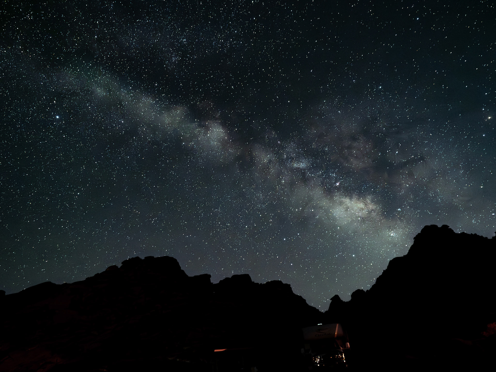 Milky Wayy at Atatl Campground