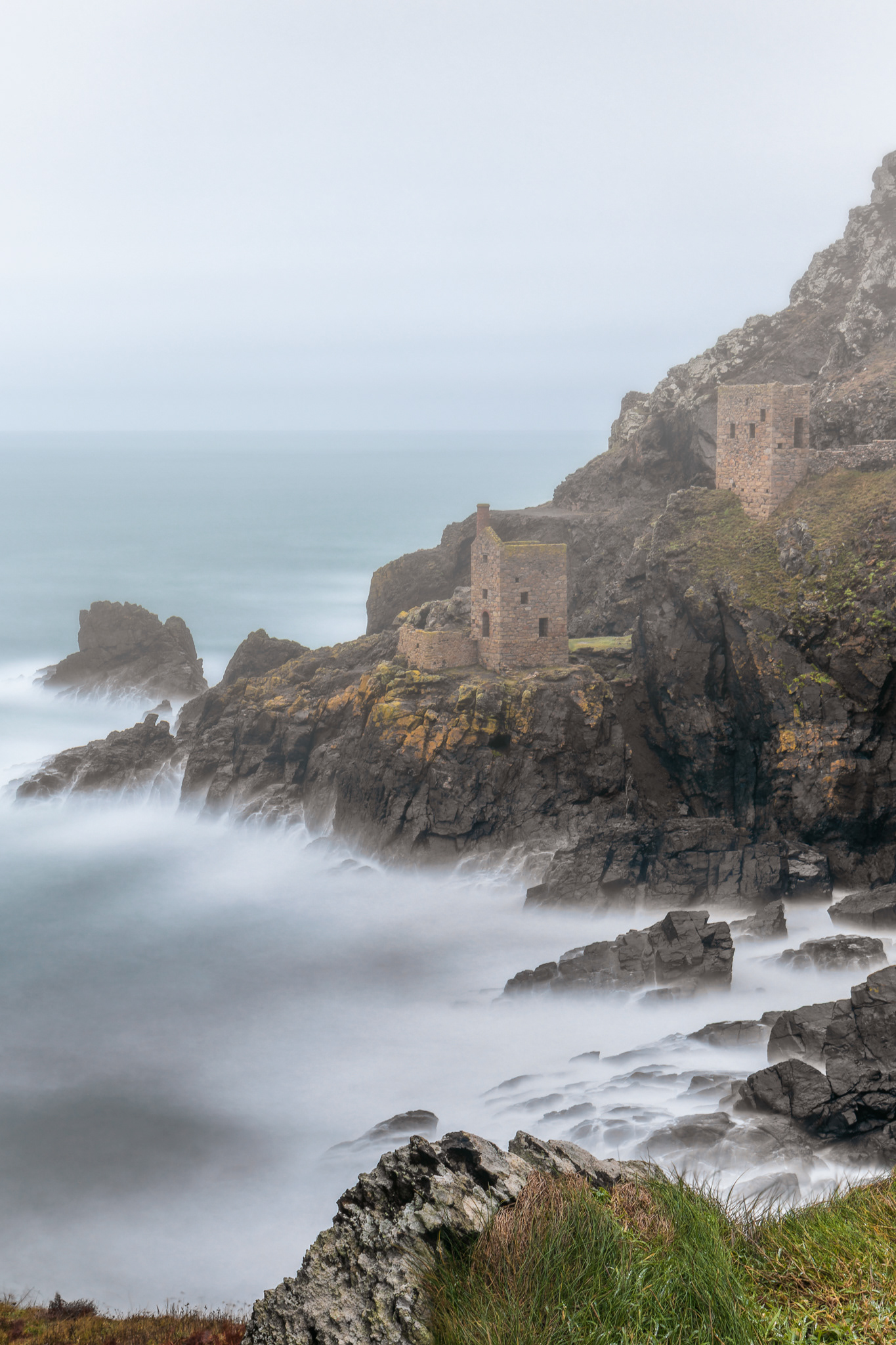 Crowns Engine Houses. Botallack Mine, St. Just.  01.12.2018