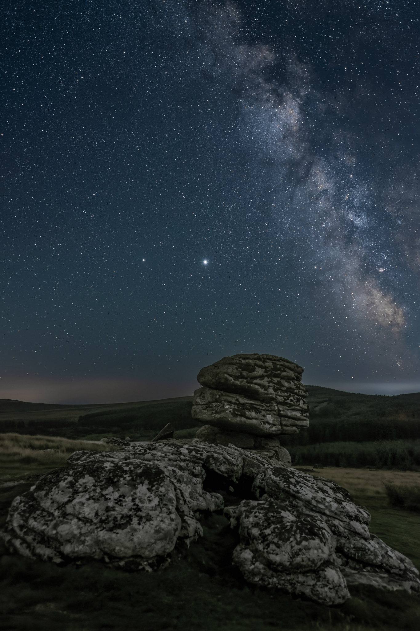 Thornworthy Tor. Teignworthy, Dartmoor. 21.07.2020