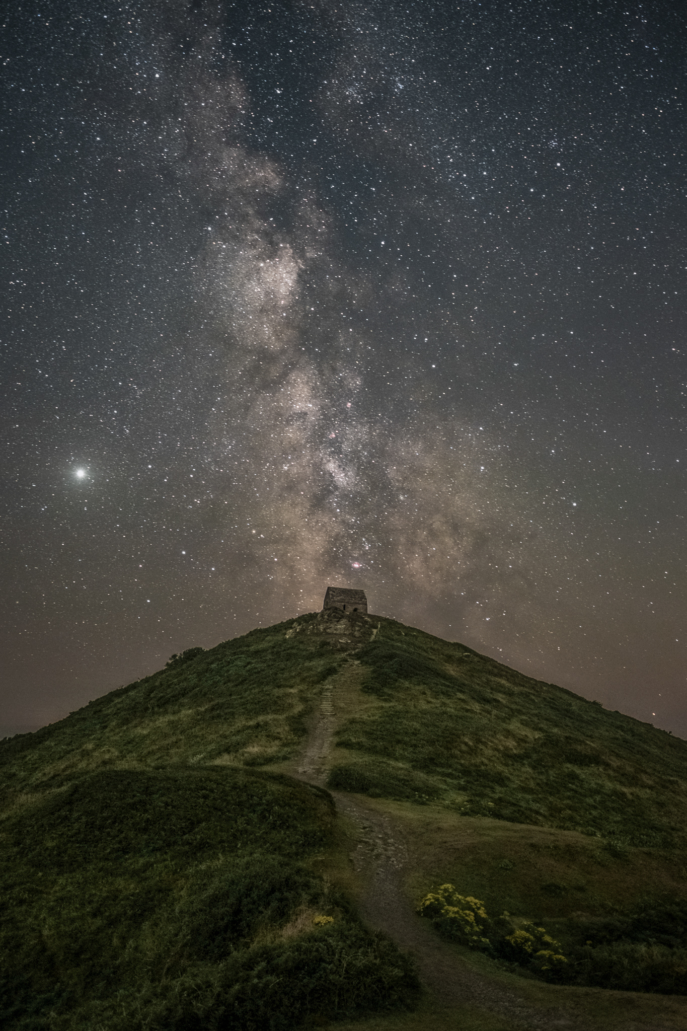 St. Michael's Chapel. Rame Head, Cornwall. 28.07.2020