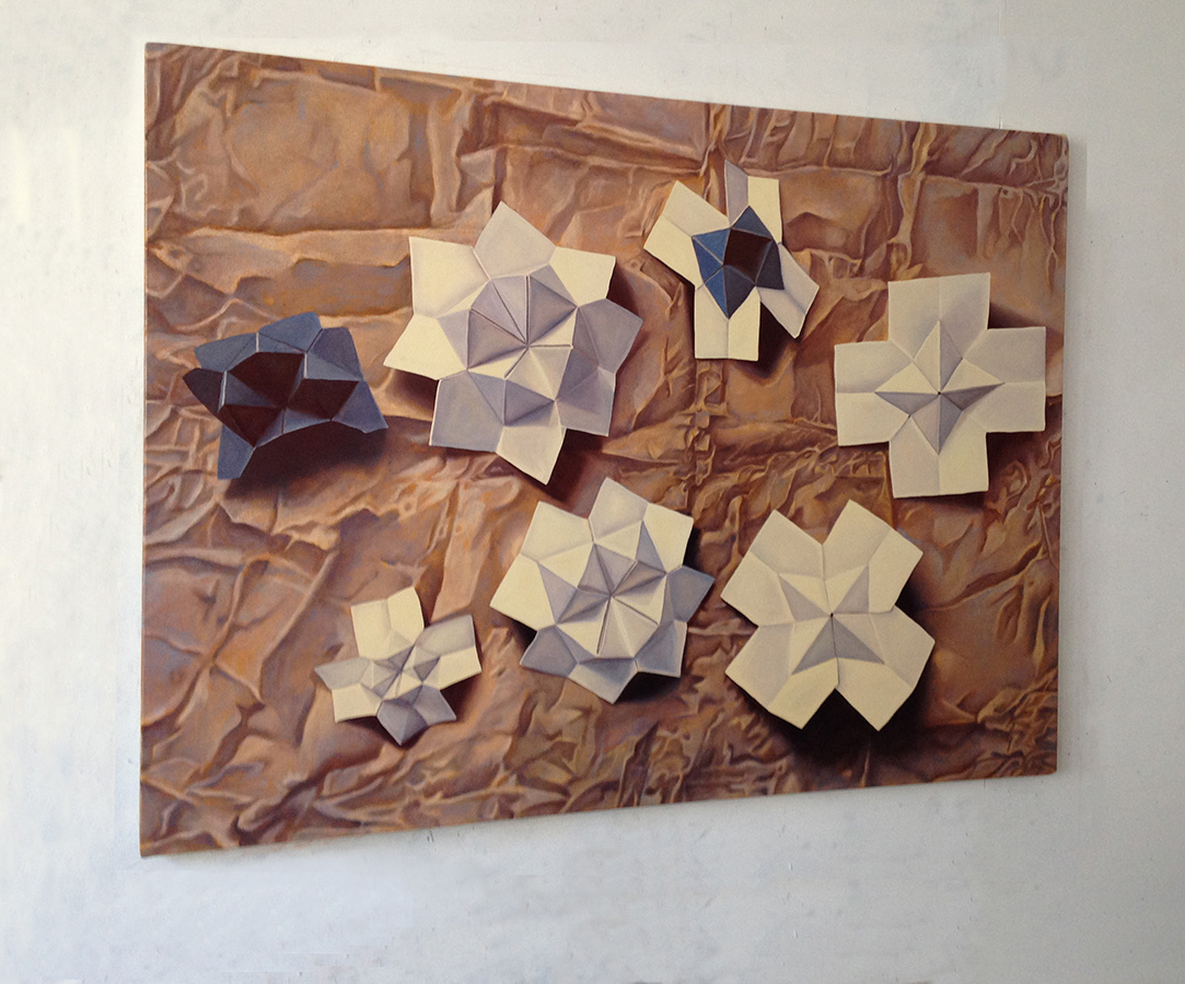 "Oxymores", huile sur toile, 89x116 cm