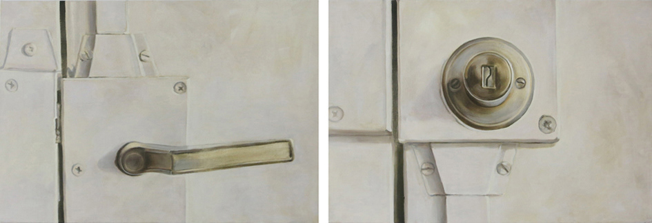 DIALOGUE 1 Huile sur toile (54 x 81 cm) - © ADAGP, Paris