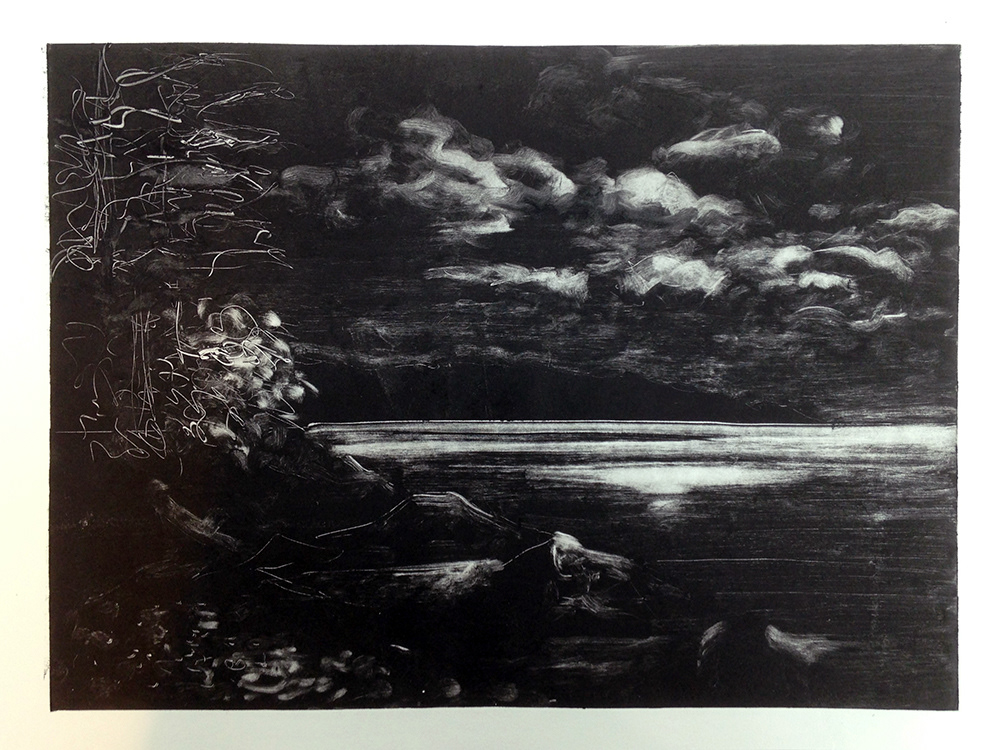 Monotype - 50 x 32 cm