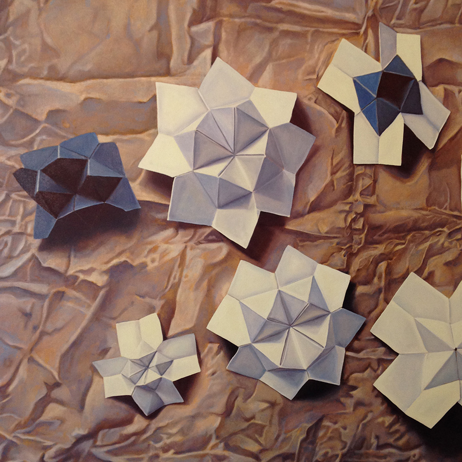 "Oxymores", huile sur toile, 89x116 cm