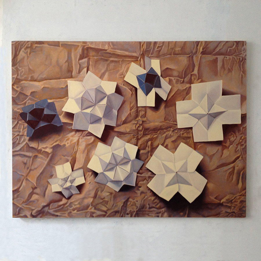 "Oxymores", huile sur toile, 89x116 cm