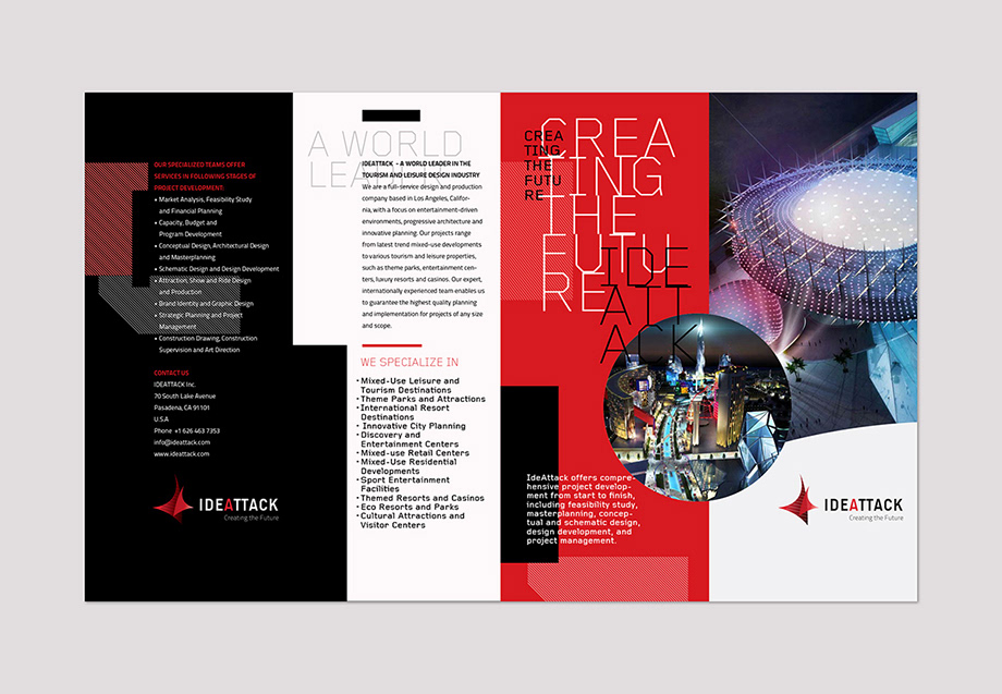 Brand Identity for architectural firm, designed by Marc Posch