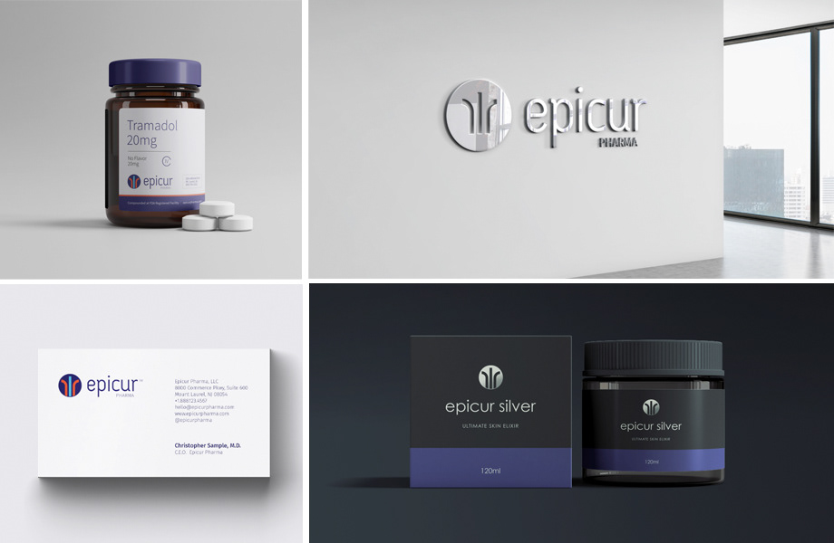 Epicur Pharma Brand Identity