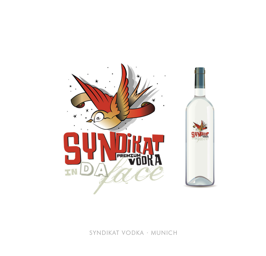 Logo and brand concept for a liquor
