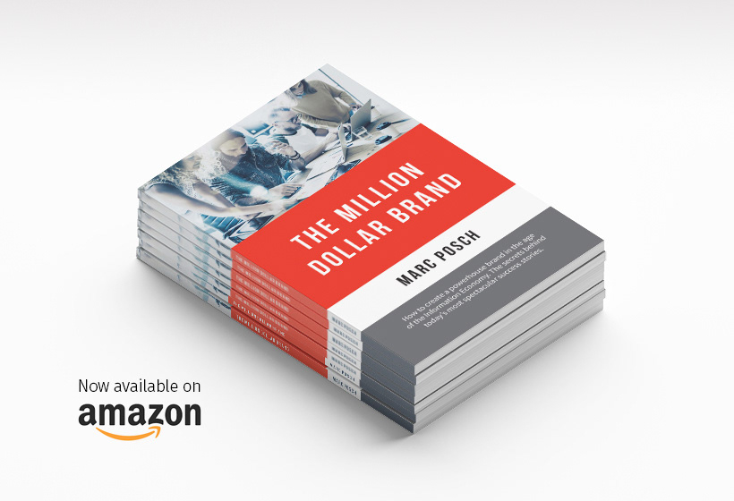 Book cover "The Million Dollar Brand"