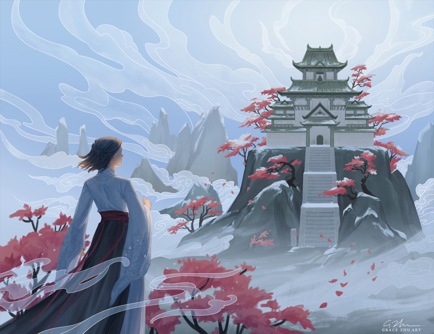 Dark Star Burning, Ash Falls White - Illumicrate