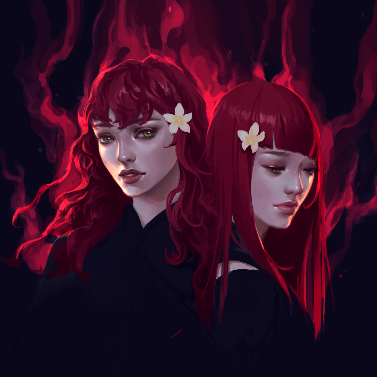 NIER AUTOMATA - Popola and Devola