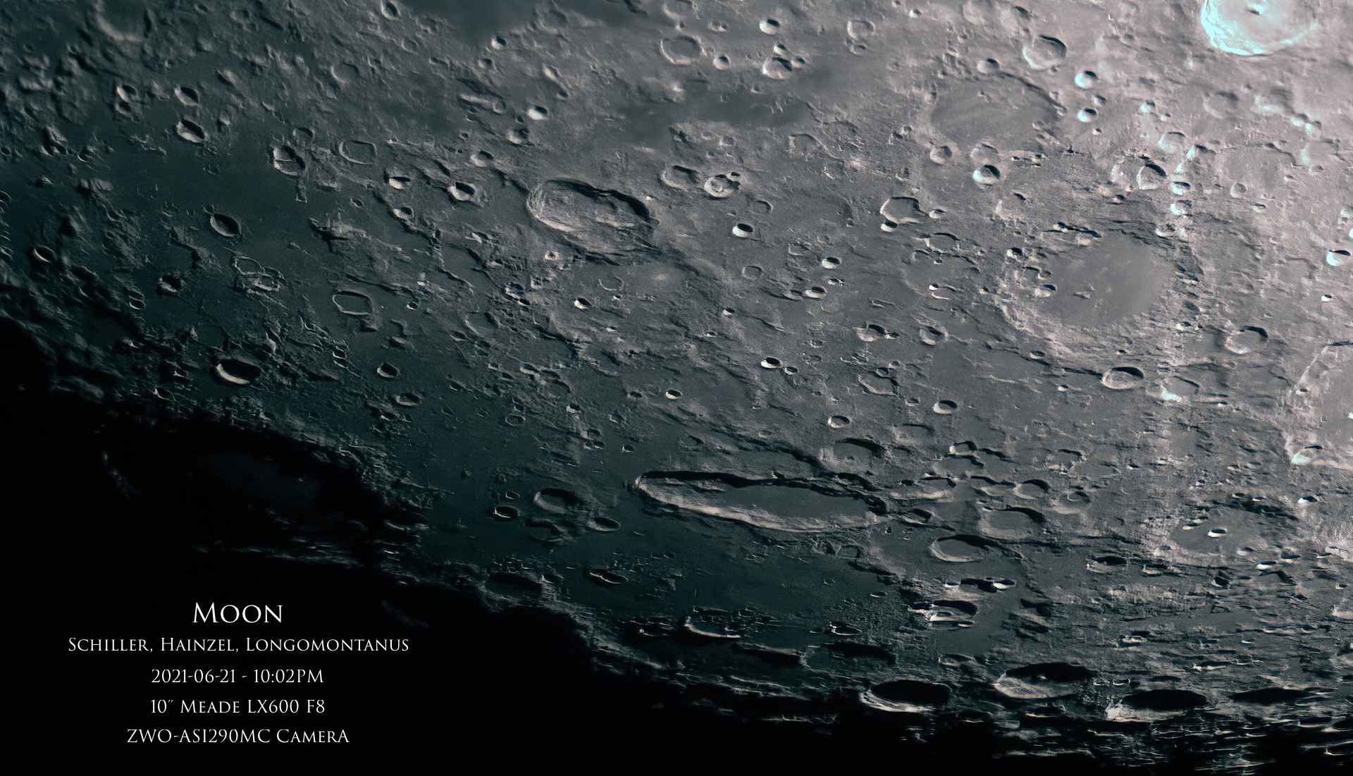 Schiller and Hainzel Craters