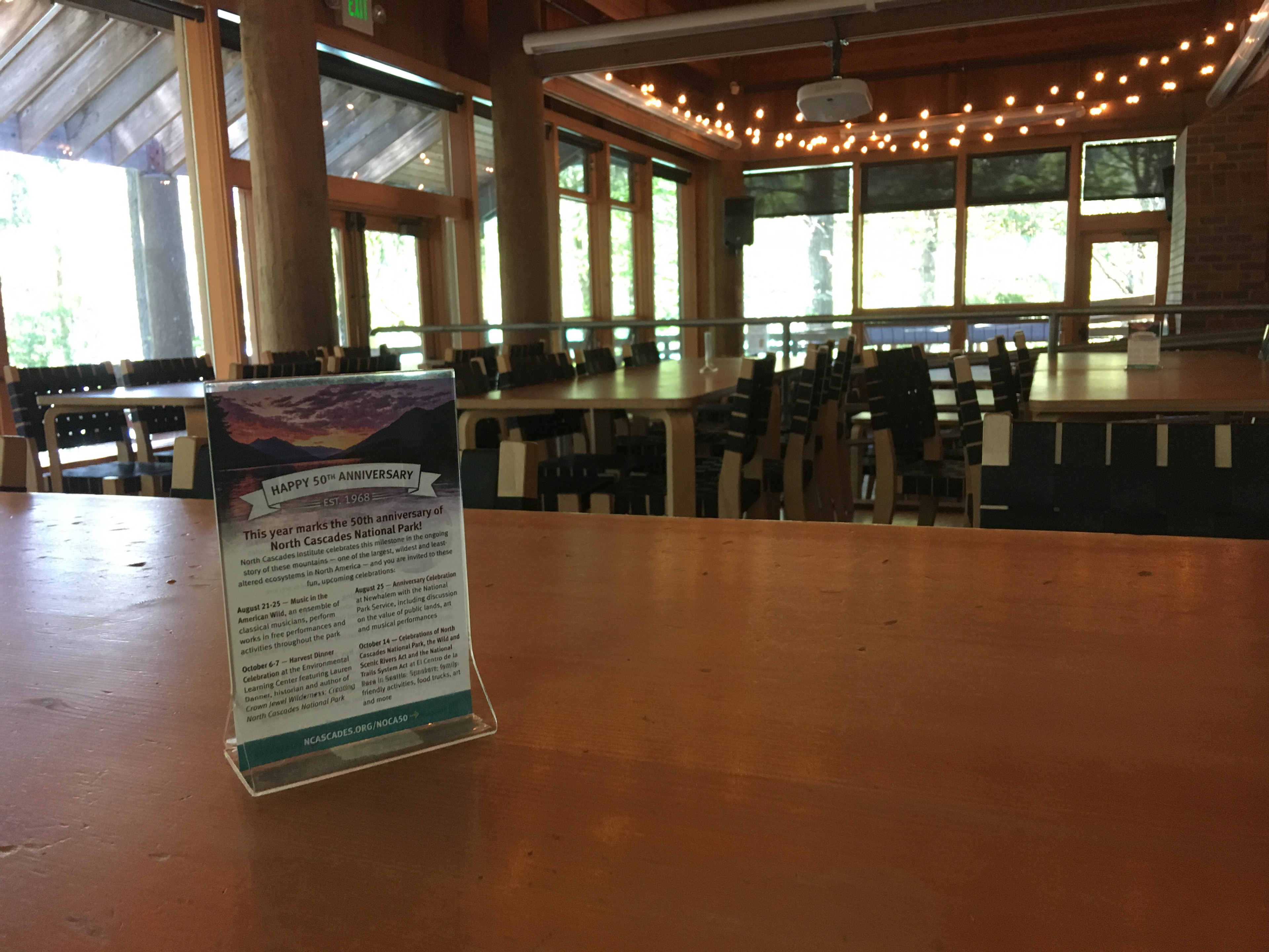 Table Tent Ad