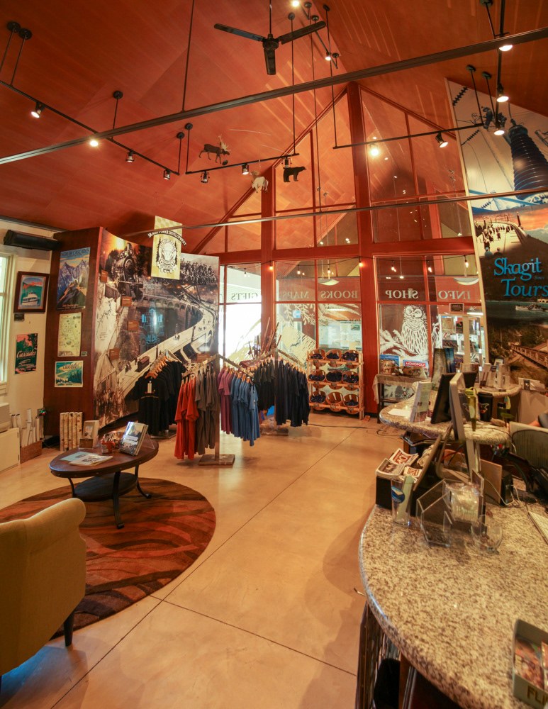 Installation from store interior