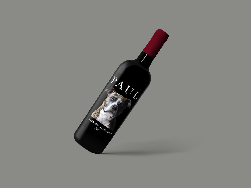 wine bottle label