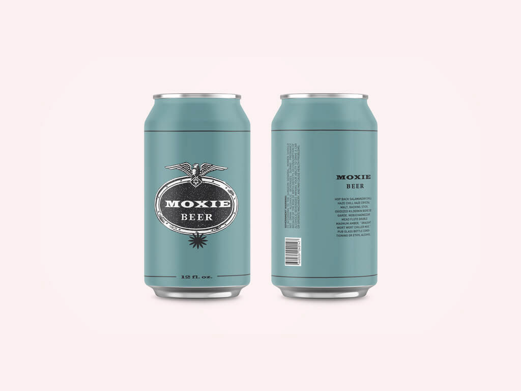 movie prop beer can labels