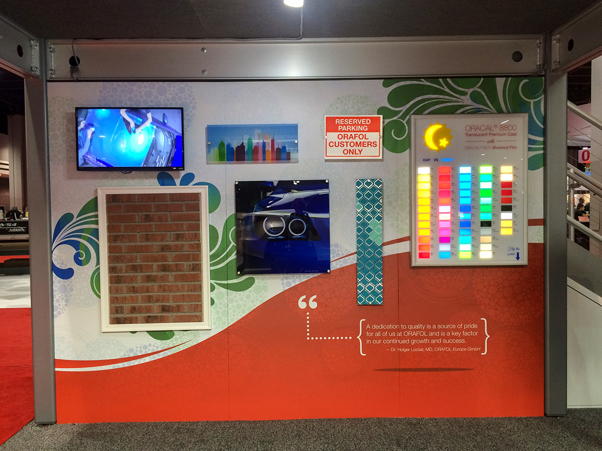 The inspiration wall.