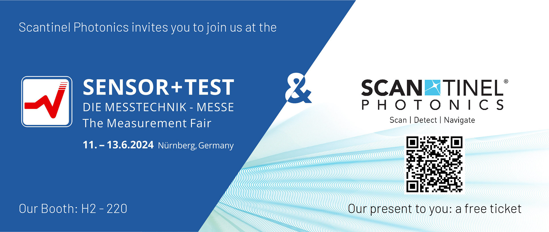 Temporäre E-Mail Signatur für die Sensor+Test Messe