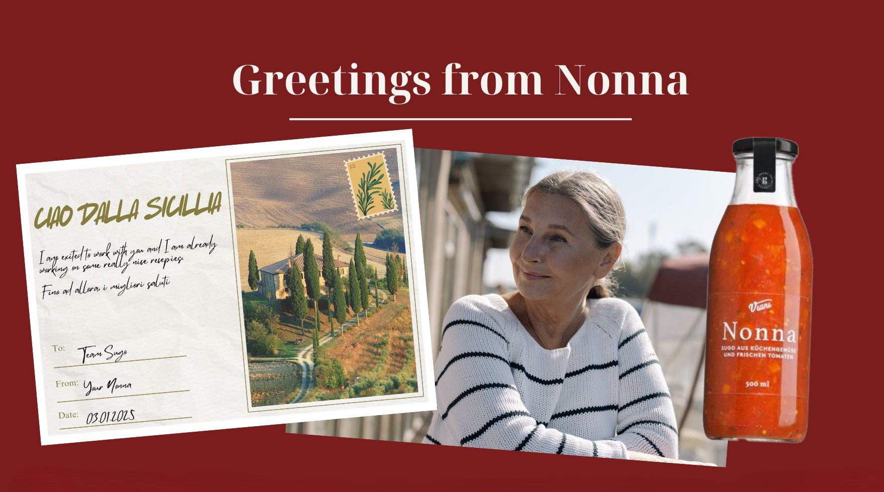 Grußkarte von Nonna